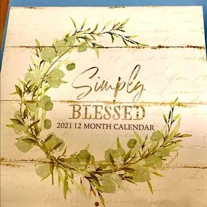 Simply Blessed Calendar